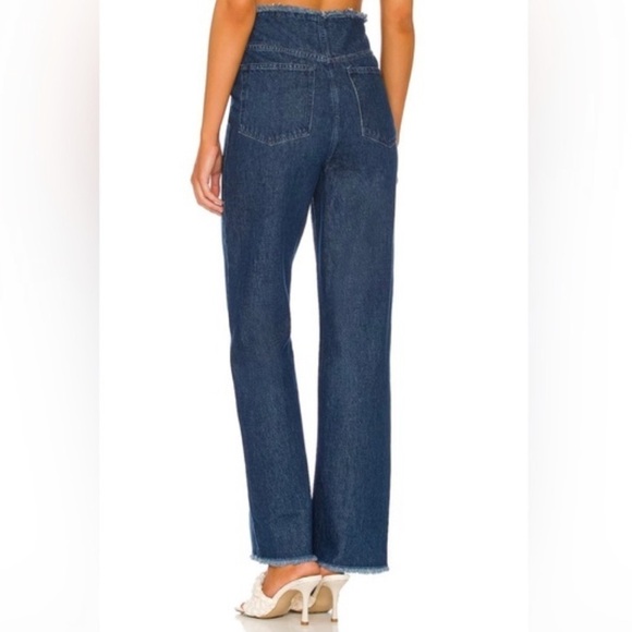 WEWOREWHAT
High-Rise Frayed Straight Leg Jeans size 26 - Picture 4 of 6